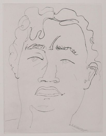 Henry DE WAROQUIER (1881-1970)
L’homme silencieux,...