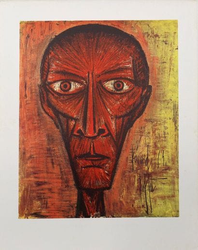 Bernard BUFFET (1928-1999)
Visage fantastique,...