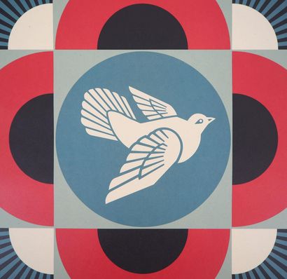 Shepard FAIREY, known as Obey Giant (1970-)
Geometric...