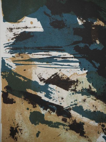 ZAO Wou-Ki (1920-2013)
Paysage abstrait,...
