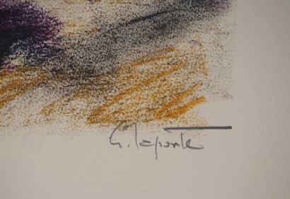 Georges LAPORTE (1926-2000)
Les champs de...