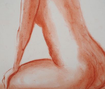 Mercédès GUINGOT (1905-1994)
L'attente, 1985
Dessin...