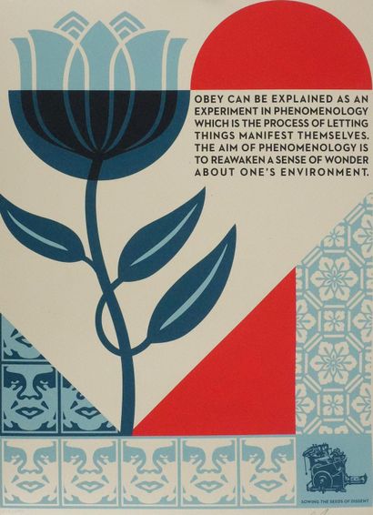Shepard FAIREY (1970-)
Phenomenology in Bloom,...