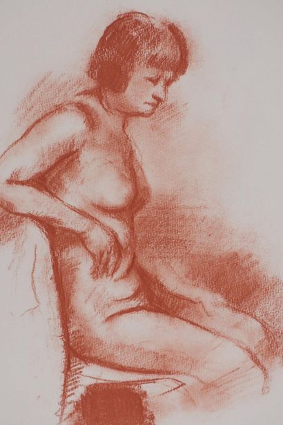 Marcel ROCHE (1890-1959)
Au therme
Lithographie...