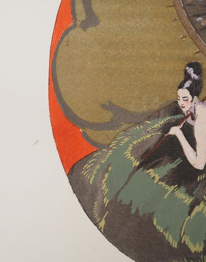 Jean-Gabriel DOMERGUE (1889-1962)
The Princess...