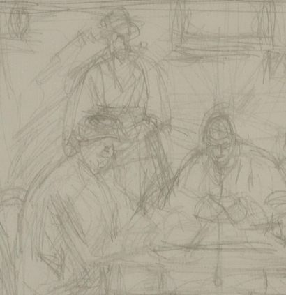 Alberto GIACOMETTI (1901-1966)(d'après)
Hommage...