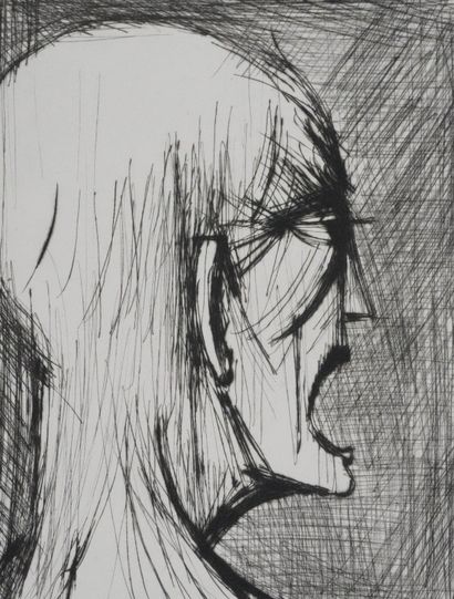 Bernard BUFFET (1928-1999)
Damné ricanant...