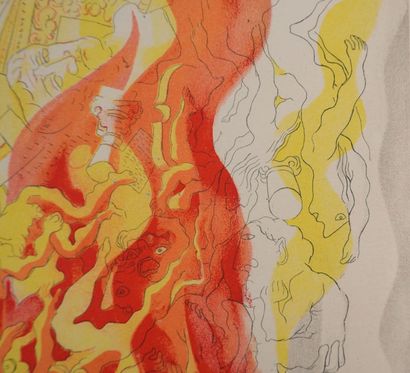 Abraham RATTNER (1893-1978)
Le feu purificateur,...