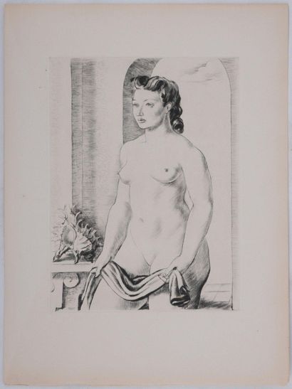 Robert CAMI (1900-1973)
Nu, 1945
Gravure...