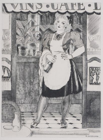 Robert JEANNISSON (1905-1977)
La Madelon,...