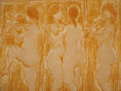 André COTTAVOZ (1922-2012)
Mélodie à la harpe,...