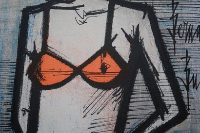 Bernard BUFFET (1928-1999)
Le Bikini, 1967
Lithographie...