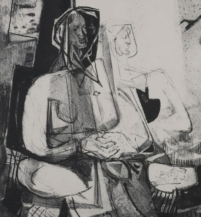 Georges DAYEZ (1907-1991)
Les espagnoles
Lithographie...