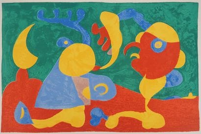 Joan MIRO (1893-1983)
Discussion dans la...
