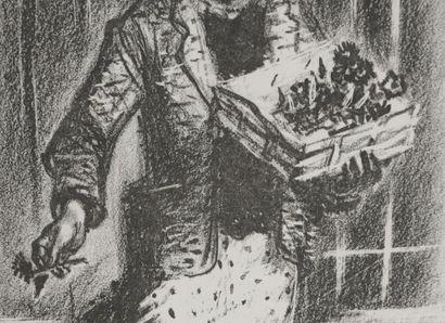 Lucien FONTANAROSA (1912–1975) 
The Flower...