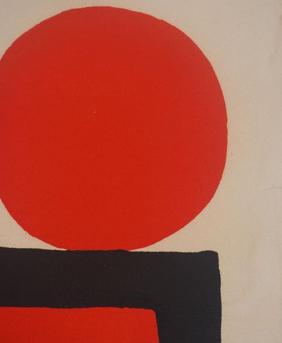Alexander CALDER (1898-1976)
Asymétrie, 1972
Lithographie...