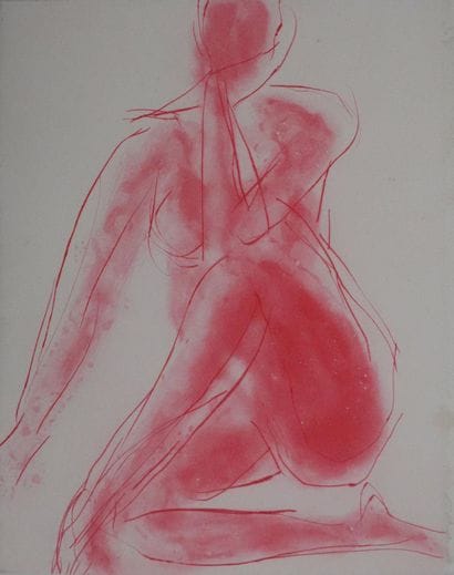 Claude GARACHE (1929-2023)
Nu aux jambes...