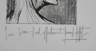 Bernard BUFFET (1928-1999)
Damné ricanant...