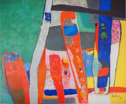 Maurice ESTEVE (1904–2004)
L'Aumance, 1961
Heliogravure...