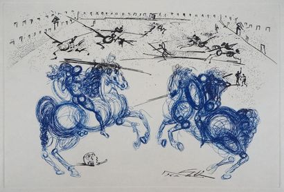 Salvador DALI (1904 - 1989)
Les cavaliers...