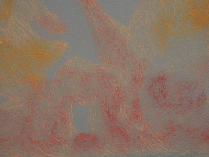 Mark TOBEY (1890-1976)
Silhouette à l'aube,...