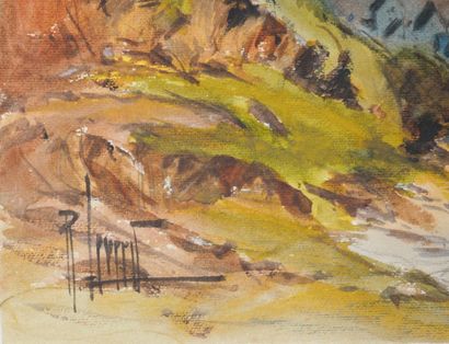 René LEVERD (1872–1938)
The Valley Near Osse,...