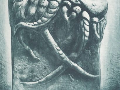 Henry CLEWS (1876-1937)
Og des octopi, 1959
Gravure...