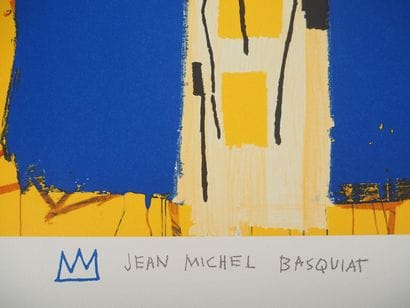 Jean-Michel BASQUIAT (1960-1988)
Signe de...