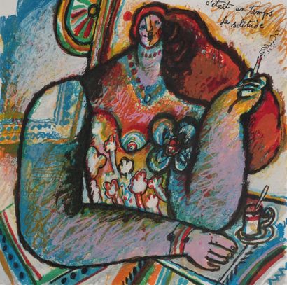 Théo TOBIASSE (1927-2012)
Jeune femme à la...
