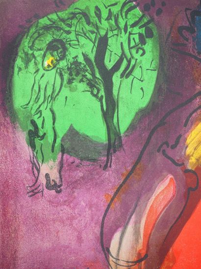 Marc CHAGALL (1887-1985)
Le pardon de David,...