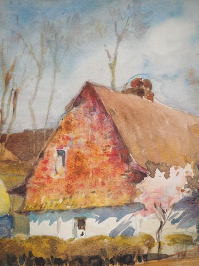René LEVERD (1872–1938)
House in the Colors...