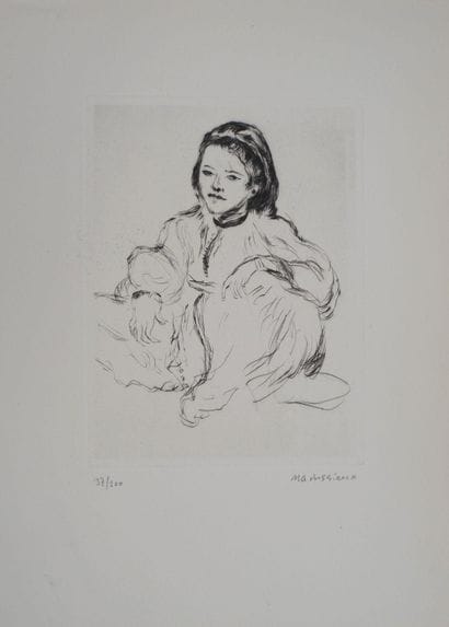 Lucien MAINSSIEUX (1885–1958)
Morocco, Crouching...