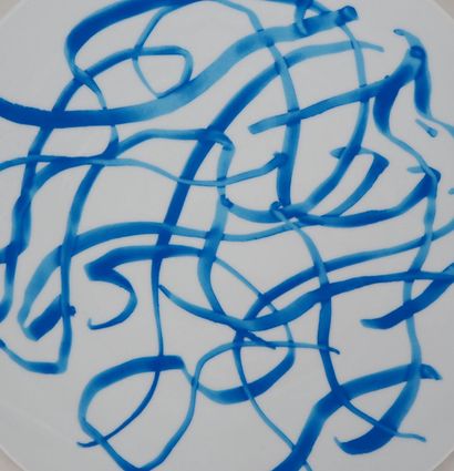 ZAO Wou-Ki(1920-2013)
Tracés bleus
Sérigraphie...
