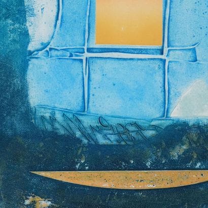 Henri BAVIERA (1934-)
Soleil sur fond bleu,...