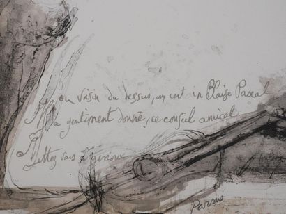 Pierre PARSUS (1921-2022)
Le mécréant, 1974
Lithographie...