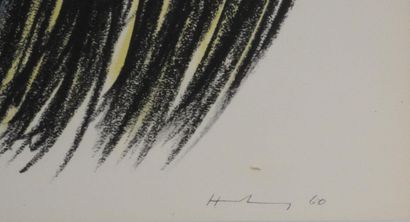 Hans HARTUNG (1904-1989)
Abstraction bleu...