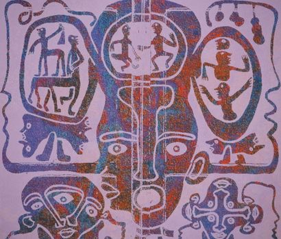 Yvon TAILLANDIER (1926-2018)
Totem intérieur...