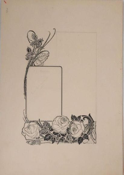 Henry DE WAROQUIER (1881-1970)
Les roses,...