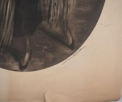 William ABLETT (1877-1936) 
Danseuse de Flamenco
Gravure...