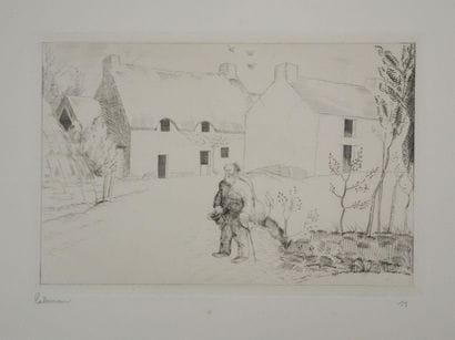 Jean-Emile LABOUREUR (1877-1943)
Paysage...