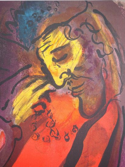 Marc CHAGALL (1887-1985)
Le pardon de David,...