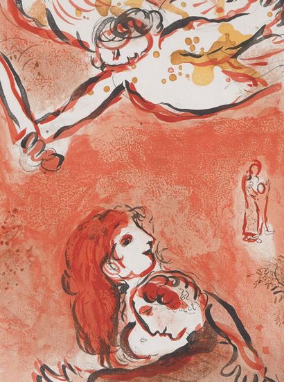 Marc CHAGALL (1887-1985)
L'ange sauveur :...