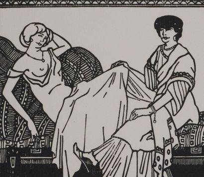 Jean-Emile LABOUREUR (1877-1943)
Les amies...