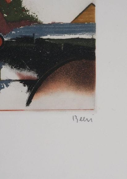 Tuvia BEERI (1929-2012)
Paysage au bord de...