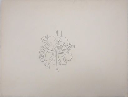 Jean EFFEL (1908–1982)
The Kiss, c. 1970
Original...