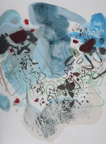 CHU Teh-Chun (1920-1914)
Les Floralies, 1989
Lithographie...
