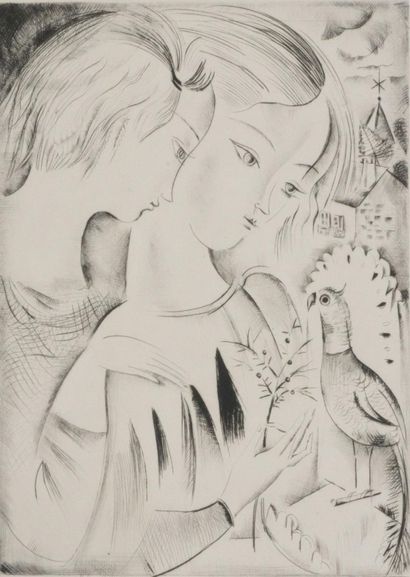 Mily POSSOZ (1888-1968)
Jeunes femmes à la...