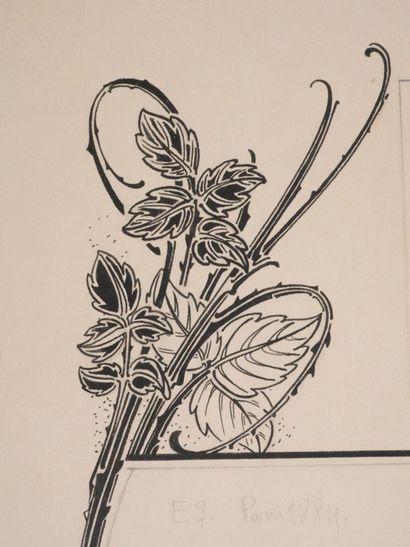 Henry DE WAROQUIER (1881-1970)
Les roses,...