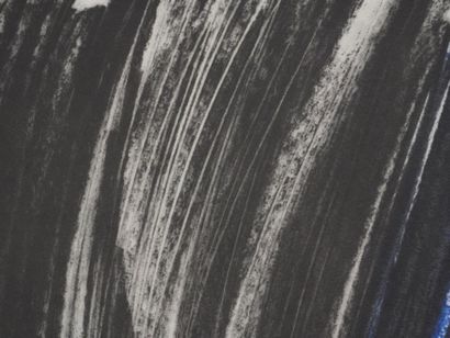 Hans HARTUNG (1904-1989)
Abstraction bleu...