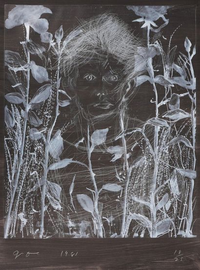 Jim DINE (1935)
Nancy Outside in July XIX...